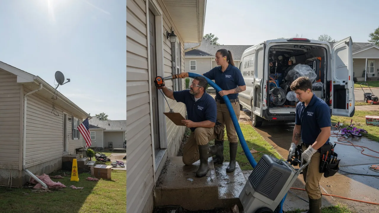 Ceiling Water Damage Restoration in Laurel, MT near me